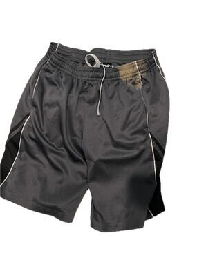 AND1 Black 8" Inseam Training Shorts Mens Med